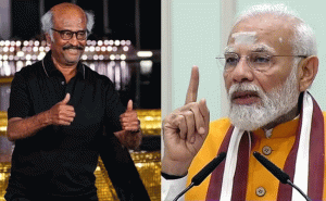 Read more about the article തമിഴ് ജനതയുടെ കരുത്തിൻ്റെ പ്രതീകമാണ് ചെങ്കോൽ; പാർലമെന്റിൽ ചെങ്കോൽ സ്ഥാപിച്ചതിന് പ്രധാനമന്ത്രിയോട് നന്ദി പറഞ്ഞ് രജനീകാന്ത്