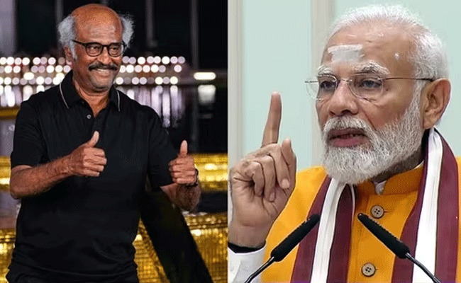 Read more about the article തമിഴ് ജനതയുടെ കരുത്തിൻ്റെ പ്രതീകമാണ് ചെങ്കോൽ; പാർലമെന്റിൽ ചെങ്കോൽ സ്ഥാപിച്ചതിന് പ്രധാനമന്ത്രിയോട് നന്ദി പറഞ്ഞ് രജനീകാന്ത്