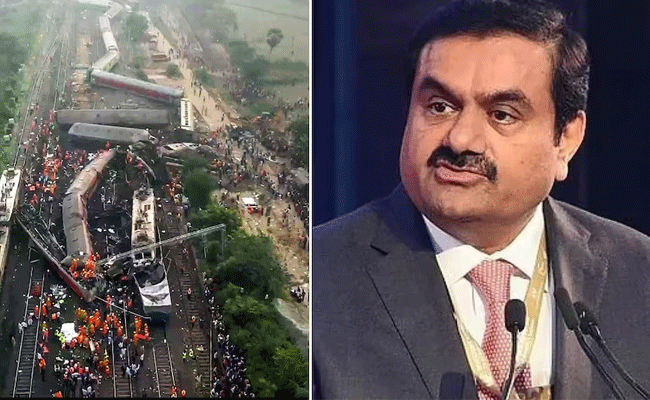 Read more about the article ഒഡീഷ ട്രെയിൻ അപകടം; മാതാപിതാക്കളെ നഷ്ടപ്പെട്ട കുട്ടികള്‍ക്ക് സൗജന്യ സ്‌കൂള്‍ വിദ്യാഭ്യാസം നല്‍കുമെന്ന് ഗൗതം അദാനി