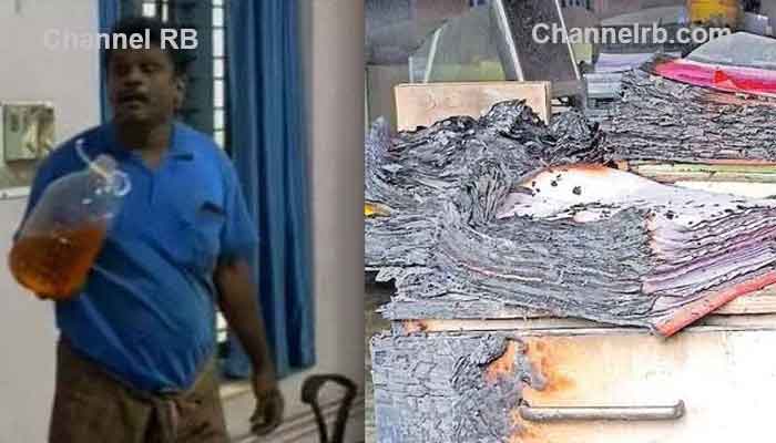 You are currently viewing ഇനി ഒരു കുടുംബത്തിനും എൻ്റെ അവസ്ഥ ഉണ്ടാകരുത്; പഞ്ചായത്ത് ഓഫീസിന് തീയിട്ട ശേഷം ആത്മഹത്യക്ക് ശ്രമിച്ച മുജീബിൻ്റെ സന്ദേശം പുറത്ത്