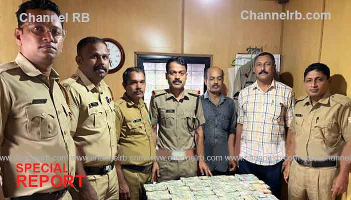 Read more about the article കാസർകോട്ട് വന്‍ കുഴല്‍പ്പണവേട്ട; ബസില്‍ കടത്തിയ 41.78 ലക്ഷം രൂപയുമായി കര്‍ണാടക സ്വദേശി അറസ്റ്റില്‍, പണം സീറ്റിനടിയില്‍ ബാഗിലാക്കി സൂക്ഷിച്ച നിലയില്‍