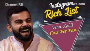 Read more about the article ഒരു പോസ്റ്റിന് ഒമ്പത് കോടി പ്രതിഫലം കിട്ടുന്ന ഇന്ത്യക്കാരന്‍; ഏറ്റവും കൂടുതല്‍ പ്രതിഫലം പറ്റുന്ന 100 പേരുടെ പട്ടികയില്‍ ഇടം നേടിയത് രണ്ടുപേര്‍