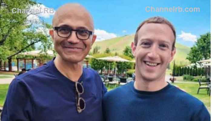 You are currently viewing സക്കര്‍ബര്‍ഗും നദെല്ലയും കൈകോര്‍ത്തു; മെറ്റയുടെ എ.ഐ മോഡല്‍ എല്ലാവര്‍ക്കും ഫ്രീയാകും