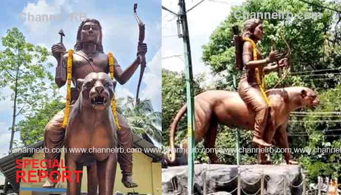 Read more about the article പുലിവാഹനൻ ഭക്തരെ വരവേല്‍ക്കും; അയ്യപ്പശില്പത്തിന് 28 അടി ഉയരം, നിർമ്മാണത്തിന് ഒരു വര്‍ഷത്തോളം കാലം