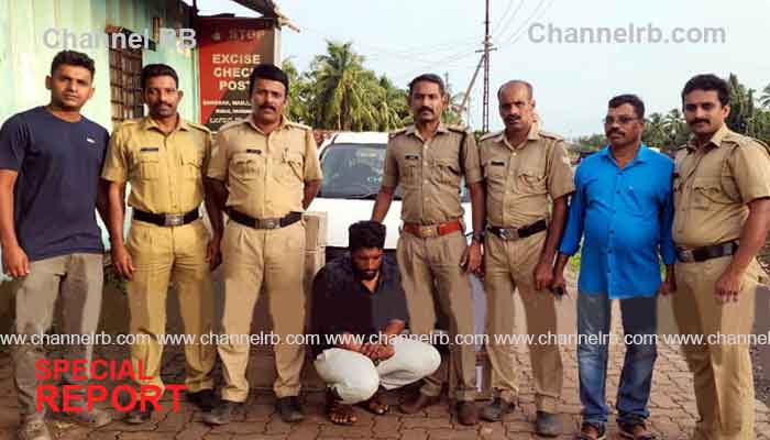 Read more about the article ഓണാഘോഷത്തിന് മുന്നോടിയായി മദ്യക്കടത്ത്; കാറില്‍ കടത്തിയ 72 ലിറ്റര്‍ വിദേശ മദ്യവുമായി യുവാവ് അറസ്റ്റില്‍
