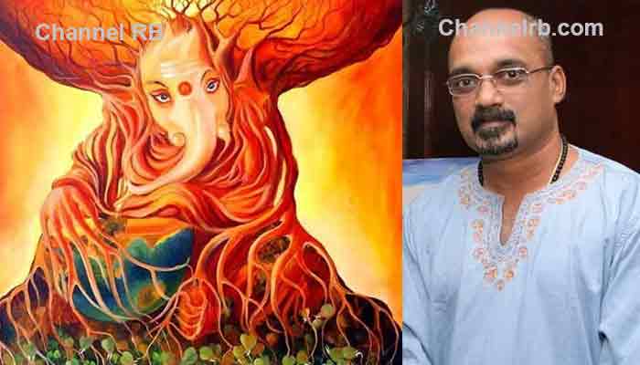 You are currently viewing ഗണപതിയുടെ പതിനായിരം രൂപങ്ങള്‍ ഒറ്റ ക്യാന്‍വാസില്‍; ലോക റെക്കോര്‍ഡ് സൃഷ്ടിച്ച്‌ ചിത്രകാരൻ മണിലാല്‍