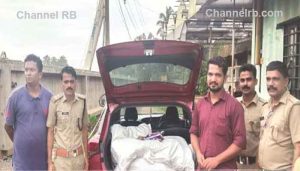 Read more about the article കാറില്‍ കടത്തിയ 18,000 പാക്കറ്റ് പുകയില ഉല്‍പന്നങ്ങളുമായി യുവാവ് പിടിയില്‍
