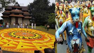 Read more about the article തിരുവോണം; പൂക്കളവും പുലിക്കളിയുമായി ഓണാഘോഷത്തിൽ മലയാളികൾ