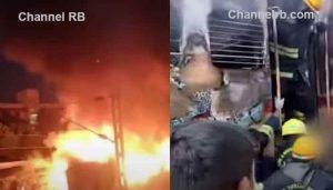 Read more about the article മധുരയിൽ നിർത്തിയിട്ടിരുന്ന ട്രെയിനിന് തീപിടിച്ച് മരിച്ചവരുടെ എണ്ണം ഒമ്പതായി; അപകടം സംഭവിച്ച കോച്ചിനുള്ളിൽ 55 പേർ യാത്രക്കാർ