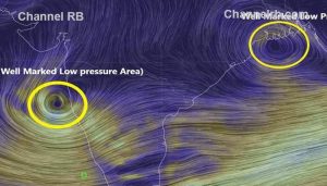 Read more about the article ഇരട്ട ന്യൂനമര്‍ദ്ദം ശക്തിപ്രാപിച്ചു; അതീവ ജാഗ്രതയിൽ സംസ്ഥാനം, ശക്തമായ മഴ തുടരും, അഞ്ചു ജില്ലകളിൽ ഓറഞ്ച് അലർട്ട്, ഒമ്പത് ജില്ലകളിൽ മഞ്ഞ അലർട്ട്
