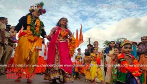 Read more about the article ശ്രീകൃഷ്ണ ജയന്തി; അമ്പാടികണ്ണൻമാരും ഗോപികമാരും ആമോദത്തിൽ, ജില്ലയിൽ നൂറിലേറെ നഗരങ്ങളിൽ ശോഭായാത്രകൾ