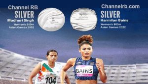 Read more about the article ചരിത്രത്തിലിടം നേടി അമ്മയും മകളും; ഏഷ്യൻ ഗെയിംസില്‍ ഒരേ ഇനത്തില്‍ ഓരേ മെഡല്‍, ഹര്‍മിലനും അമ്മ മാധുരിക്കും