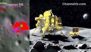 Read more about the article വിക്രം ലാൻഡര്‍ ചന്ദ്രനില്‍ ഇറങ്ങിയപ്പോള്‍ ചുറ്റും തിളക്കമുള്ള വലയം; പുതിയ വിവരങ്ങള്‍ പുറത്തുവിട്ട് ഐ.എസ്.ആ‌ര്‍.ഒ
