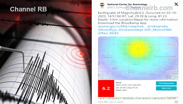 Read more about the article രാജ്യത്തിൻ്റെ തലസ്ഥാനത്ത് ഭൂചലനം; 4.6 തീവ്രത രേഖപ്പെടുത്തി, പ്രഭവ കേന്ദ്രം നേപ്പാള്‍
