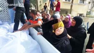 Read more about the article മോര്‍ച്ചറികള്‍ നിറഞ്ഞുകവിഞ്ഞു; മൃതദേഹങ്ങള്‍ ആശുപത്രികളിലെ നിലത്ത്, നിലവിളികള്‍ മുഴങ്ങുന്ന നഗരങ്ങൾ