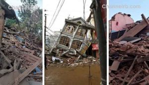 Read more about the article ഭൂചലനത്തിൽ മരിച്ചവരുടെ എണ്ണം 125 ആയി; തകർന്ന കെട്ടിടങ്ങളിൽ നിരവധിപേർ കുടുങ്ങി, റിക്ടർ സ്കെയിലിൽ 6.4 തീവ്രത രേഖപ്പെടുത്തിയ ഭൂചലനത്തിൽ വീടുകളും കെട്ടിടങ്ങളും തകർന്നു