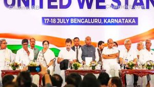 Read more about the article തെരഞ്ഞെടുപ്പ് തിരിച്ചടി; ഇന്ത്യാ മുന്നണി യോഗം ബുധനാഴ്‌ച ചേരും, പൊതു തെരഞ്ഞെടുപ്പില്‍ സ്വീകരിക്കേണ്ട തന്ത്രങ്ങൾ ചര്‍ച്ചയാകും