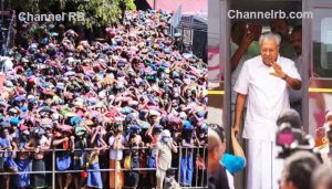 Read more about the article ശബരിമലയിൽ വൻതിരക്ക്; കൂടുതൽ ഏകോപിതമായ സംവിധാനങ്ങൾ ഒരുക്കാൻ മുഖ്യമന്ത്രിയുടെ നിർദേശം, സ്പോട്ട് ബുക്കിങ്ങ് പരിമിതപ്പെടുത്തും