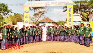 Read more about the article കർമ്മ നിരതരായി ഹരിത കർമ്മസേന; സ്‌കൂൾ കലോത്സവ നഗരി ക്ലീൻ ആണ് വൃത്തിയിൽ