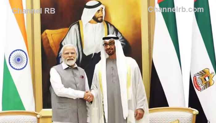 You are currently viewing പ്രധാനമന്ത്രി നരേന്ദ്രമോദിയും യു.എ.ഇ പ്രസിഡണ്ട് ഷെയ്ഖ് മുഹമ്മദും സംയുക്തമായി റോഡ്ഷോ നടത്തും; ഗുജറാത്തിൽ എയർപോർട്ട് മുതൽ സബർമതി ആശ്രമം വരെ