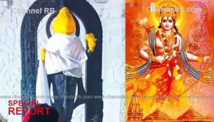 Read more about the article അയോധ്യ ശ്രീരാമ ക്ഷേത്രത്തിൽ പ്രതിഷ്‌ഠിക്കുന്ന വിഗ്രഹത്തിൻ്റെ ആദ്യചിത്രം പുറത്തുവിട്ടു; അഞ്ചുവയസുള്ള കുട്ടിയായ രാമപ്രതീകം