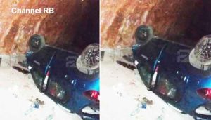 Read more about the article കാസർകോട് ദേശീയപാത നിർമാണ കുഴിയിലേക്ക് നിയന്ത്രണം വിട്ട് കാർ മറിഞ്ഞു; അപകടത്തിൽ രണ്ട് പേർ മരിച്ചു