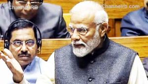 Read more about the article ‘മൂന്നാം തവണയും അധികാരത്തിൽ എത്തും, ദീർഘനാൾ പ്രതിപക്ഷത്ത് ഇരിക്കാൻ ദൈവം അനുഗ്രഹിക്കട്ടെ’; കോൺഗ്രസിന് എതിരെ നരേന്ദ്ര മോദി