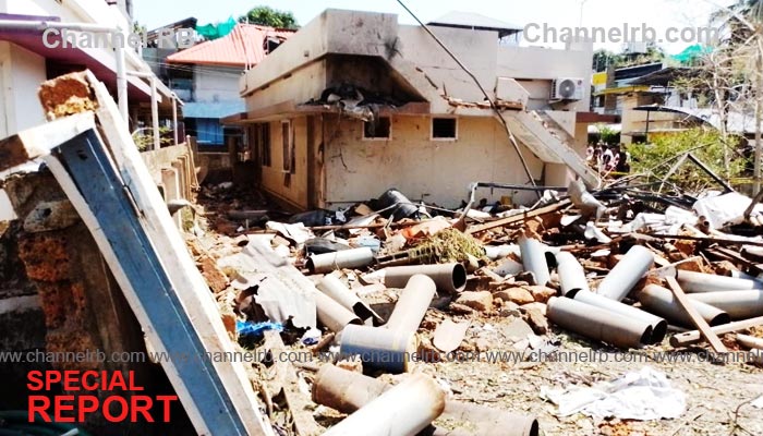 You are currently viewing ‘ആഘോഷം അണഞ്ഞു’; തൃപ്പൂണിത്തുറ സ്ഫോടനം മരണം രണ്ടായി, കരാറുകാരൻ്റെ ഗോഡൗണിൽ പൊലീസ് പരിശോധന, കഞ്ചാവും പടക്കങ്ങളും കണ്ടെത്തി