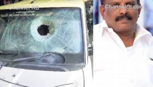 Read more about the article ചെങ്കൽപേട്ടിൽ ഡി.എം.കെ നേതാവിനെ വെട്ടി കൊലപ്പെടുത്തി; ആക്രമണം വാഹനനത്തിന് ബോംബെറിഞ്ഞ ശേഷം