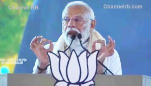 Read more about the article സ്വാമിയേ ശരണമയ്യപ്പാ വിളിച്ച് നരേന്ദ്ര മോദി പത്തനംതിട്ടയിൽ; ഇത്തവണ നാനൂറിലധികം സീറ്റുകൾ നേടുമെന്ന് പ്രധാനമന്ത്രി