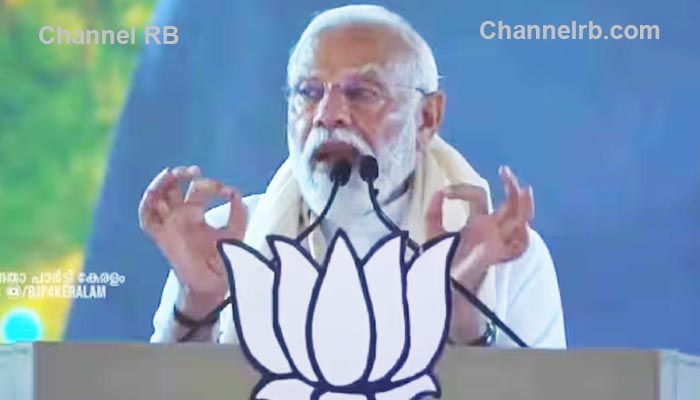 You are currently viewing സ്വാമിയേ ശരണമയ്യപ്പാ വിളിച്ച് നരേന്ദ്ര മോദി പത്തനംതിട്ടയിൽ; ഇത്തവണ നാനൂറിലധികം സീറ്റുകൾ നേടുമെന്ന് പ്രധാനമന്ത്രി