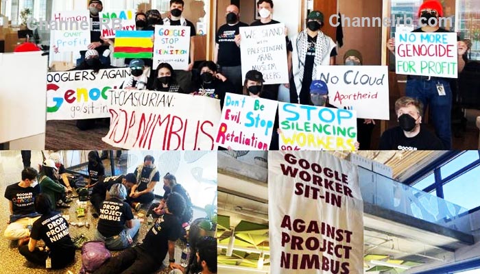 You are currently viewing വംശ ഹത്യയ്ക്ക് സാങ്കേതിക വിദ്യ നൽകില്ല; ഇസ്രയേൽ-ഹമാസ് സംഘർഷവും ഗൂഗിൾ ഓഫിസിലെ കുത്തിയിരുപ്പ് സമരവും