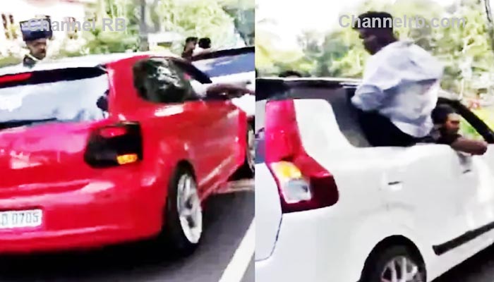 You are currently viewing വിവാഹം കഴിഞ്ഞ് വരൻ്റെ വീട്ടിലേക്ക് സുഹൃത്തുക്കളുടെ ആഘോഷ യാത്ര; പിന്നാലെ വന്ന യാത്രക്കാർ ചോദ്യം ചെയ്‌തതും നടുറോഡിൽ കൂട്ടത്തല്ല്