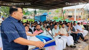 Read more about the article ട്രൈയിൻ യാത്ര ദുരിതം; മുസ്ലിം യൂത്ത് ലീഗ് കാസർകോട് റെയിൽ സമരം സംഘടിപ്പിച്ചു