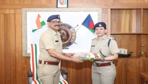 Read more about the article കാസർകോട് ജില്ലാ പോലീസ് മേധാവിയായി ഡി.ശിൽപ ചുമതലയേറ്റു