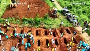 Read more about the article സർവ്വമത പ്രാർത്ഥനനടത്തി മൃതദേഹങ്ങൾ സംസ്കരിച്ചു തുടങ്ങി