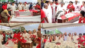 Read more about the article സീതാറാം യെച്ചൂരിയുടെ വിയോഗം; യാത്രയാക്കാൻ എ.കെ.ജി ഭവനിൽ എത്തിയത് പ്രമുഖർ; ആദരാഞ്ജലികൾ..