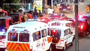 Read more about the article മുഖ്യമന്ത്രിയുടെ വാഹന വ്യൂഹം ഒന്നിന് പിറകെ ഒന്നായി കൂട്ടിയിടിച്ചു; ഇരുചക്രവാഹന യാത്രക്കാരിയെ രക്ഷിക്കാനുള്ള ശ്രമത്തിനിടെയായിരുന്നു അപകടം