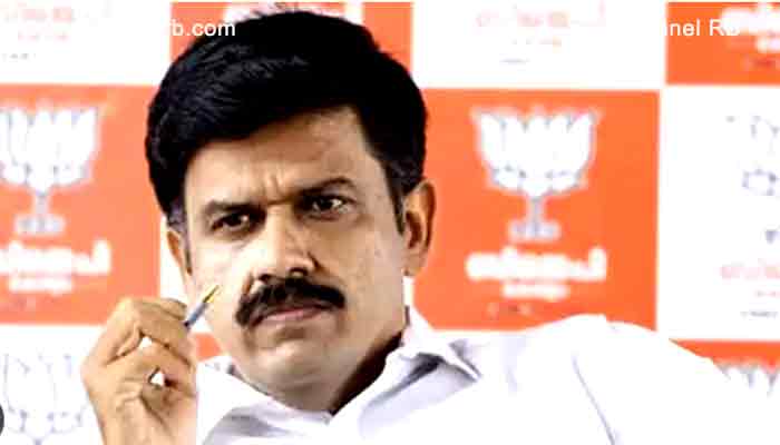 Read more about the article ബി.ജെ.പിയുമായി ഇടഞ്ഞ സന്ദീപ് ജി വാര്യരെ അനുനയിപ്പിക്കാൻ ആർ.എസ്.എസ് ഇടപെടൽ; കൂടിക്കാഴ്ച നടത്തി, അടച്ചിട്ട മുറിയിൽ ചർച്ച.?