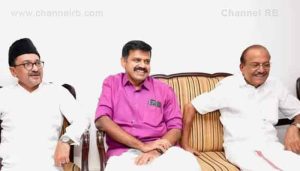 Read more about the article തനിക്ക് ലഭിച്ചത് വലിയൊരു കസേരയാണ്; ഇരിക്കുന്ന കസേരയുടെ മാഹാത്മ്യം ബി.ജെ.പി അധ്യക്ഷൻ മനസ്സിലാക്കണം; സുരേന്ദ്രന് ചുട്ട മറുപടി നൽകി പാണക്കാട് എത്തിയ സന്ദീപ് വാര്യർ