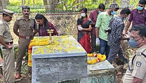 Read more about the article പോസ്റ്റുമാർട്ടം അടക്കമുള്ള നടപടിക്രമങ്ങൾക്ക് പിന്നാലെ കുടുംബത്തിന് വിട്ടുനൽകി; മൃതദേഹം പുതിയ കല്ലറ പണിത് സംസ്കരിച്ചു