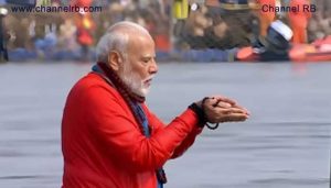 Read more about the article മഹാ കുംഭമേളയിൽ ത്രിവേണി സം​ഗമത്തിൽ സ്നാനം നടത്തി നരേന്ദ്ര മോദി