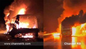 Read more about the article ബെംഗളൂരുവിലേക്ക് പോവുകയായിരുന്ന ബസ്സിന് തീപിടിച്ചു; രക്ഷപെടാൻ കഴിയാത്ത യാത്രക്കാർ വെന്തുമരിച്ചു; നിരവധിപേർ ആശുപത്രിയിൽ; അനുശോചനം രേഖപ്പെടുത്തി മുഖ്യമന്ത്രി; സംഭവം കൂടുതൽ അറിയുമ്പോൾ..