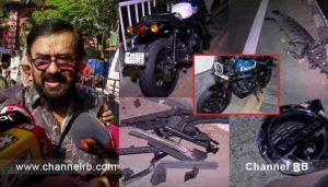 Read more about the article നടന്‍ മണിയന്‍പിള്ള രാജുവിന്‍റെ കാറും ബൈക്കും കൂട്ടിയിടിച്ചുണ്ടായ അപകടം; നടൻ പോലീസിൽ കീഴടങ്ങി; പോലീസ് വഴിവിട്ട് സഹായിക്കുന്നതായി ആരോപണം; കൂടുതൽ അറിയാം..