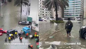 Read more about the article ഇതുവരെ കണ്ടിട്ടില്ലാത്ത വലിയ കാലാവസ്ഥ മാറ്റത്തിനാണ് UAE സാക്ഷ്യം വഹിക്കുന്നത്; ശക്തമായ മഴയും കാറ്റും വലിയ നാശനഷ്ടങ്ങൾക്ക് കാരണമായി; കടകളിലേക്ക് വെള്ളം ഇരച്ചുകയറി പ്രവാസികളും ദുരിദത്തിൽ; കൂടുതൽ അറിയാം..