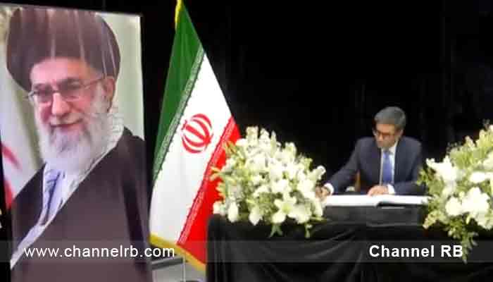 Read more about the article ആയത്തുല്ല അലി ഖമേനിയുടെ വധത്തിൽ അനുശോചനം രേഖപ്പെടുത്തി ഇന്ത്യ; വിദേശകാര്യ സെക്രട്ടറി വിക്രം മിസ്രി ഇറാൻ എംബസിയിൽ എത്തി ഒപ്പ്‌വെച്ചു; ദുഃഖാചരണം തുടരുന്നു; റഷ്യൻ നയതന്ത്ര ഉദ്യോഗസ്ഥരും ഒപ്പ് രേഖപ്പെടുത്തി; കൂടുതൽ അറിയാം..