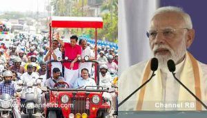 Read more about the article പ്രധാനമന്ത്രി നരേന്ദ്രമോദി കൊച്ചിയിൽ; ദേശീയപാത വികസനമടക്കമുള്ള 10,800 കോടിയുടെ വിവിധ വികസന പദ്ധതികളുടെ ഉദ്ഘാടനം നിര്‍വഹിച്ചു; ചടങ്ങിലേക്ക് മന്ത്രി മുഹമ്മദ് റിയാസിനെ ക്ഷണിക്കാത്തതിൽ പ്രതിഷേധം; കൂടുതൽ അറിയാം..