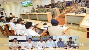 Read more about the article കാസർകോട് ജില്ലയിൽ സുരക്ഷാ ക്രമീകരണങ്ങൾ അവലോകനം ചെയ്യുന്നതിന് കളക്ടറേറ്റ് മിനി കോൺഫറൻസ് ഹാളിൽ യോഗം ചേർന്നു; കേന്ദ്രസേന പ്രതിനിധിയും യോഗത്തിൽ; കൂടുതൽ അറിയാം..